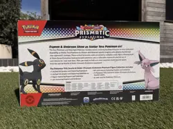 Pokemon TCG Prismatic Evolutions Premium Figure Collection Box Umbreon Espeon - Image 3