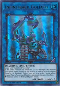 Infinitrack Goliath - MP20-EN215 - Ultra Rare - 1st Edition - Lightly Played - Image 1