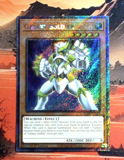 YuGiOh! Galaxy Soldier RA04-EN219 1st Edition NM PSCR - Image 1