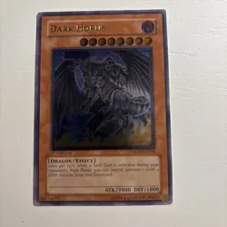 Yu-Gi-Oh! Dark Horus 1st Edition Ultimate Rare PTDN-EN016 NM - Image 1