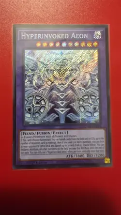Konami Yu-Gi-Oh! Hyperinvoked Aeon CORE-EN033 1st secret rare x3 - Image 3