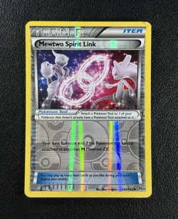 Mewtwo Spirit Link 144/162 XY BREAKthrough Reverse Holo English - MP - Image 1