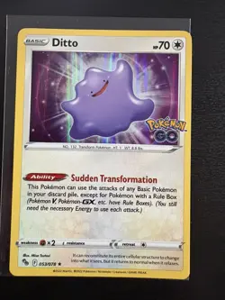 Ditto 053/078 Pokemon GO Holo - Image 1