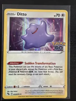 Ditto 053/078 Pokemon GO Holo - Image 4