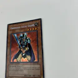Obnoxious Celtic Guard CT1-EN006 Yu-Gi-Oh Card 2004 Secret Rare Holo Limited MP - Image 3