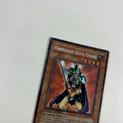 Obnoxious Celtic Guard CT1-EN006 Yu-Gi-Oh Card 2004 Secret Rare Holo Limited MP - Image 4