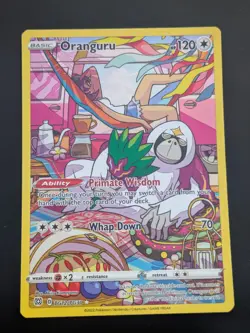 Oranguru Full Art Trainer Gallery - Brilliant Stars TG12/TG30 - Pokemon TCG - NM - Image 1