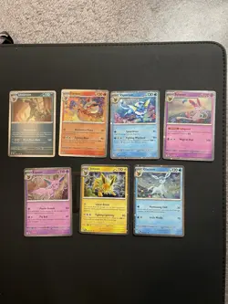 Prismatic Evolutions Costco 7 Mini Tin Cosmos Promo Cards #6 - Image 1
