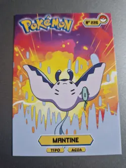 Pokemon Peru Exclusive Tops Card Mantine - Image 1