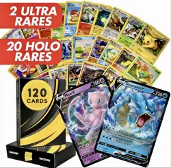 🔥 Pokemon Mystery Ultra Rare Bundle – 120 Cards Total 🔥 - Image 1