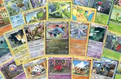 Pokemon Card Lot 50 Official TCG Cards - All Foil Shiny Holo / Reverse Holo Bulk - Image 2