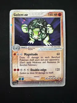 Pokemon TCG EX Dragon Golem EX 91/97 Ultra Rare Holo Card - Image 1