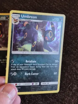 Pokemon Card Lot Of 2 Umbreon Cosmos Holos Blister Exclusives Tcg - Image 4