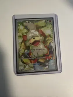 Pokemon TCG Hisuian Growlithe Twilight Masquerade IR 181/167 NM - Image 1