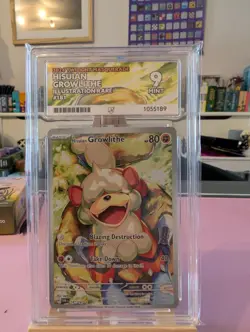 Pokemon TCG Hisuian Growlithe IR Twilight Masquerade 181/167 Ace 9 - Image 1