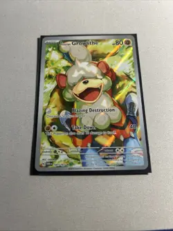 Pokemon TCG Hisuian Growlithe IR 181/167 Twilight Masquerade - Image 1
