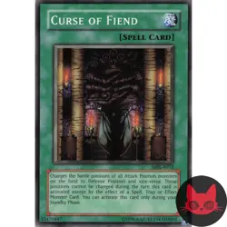 Yugioh Curse of Fiend MRL-E032 Common NM - Image 1