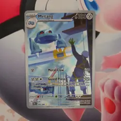 Pokemon TCG - Metang 094/086 - Chaos Rising - Illustration Rare Card - Image 3