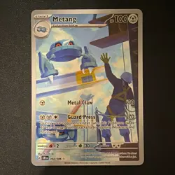 Pokemon Metang 094/086 Chaos Rising Illustration rare ENGLISH - Image 1