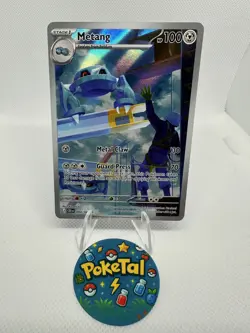 Metang 094/086 Chaos Rising Illustration Rare Pokemon Card Near Mint - Image 1