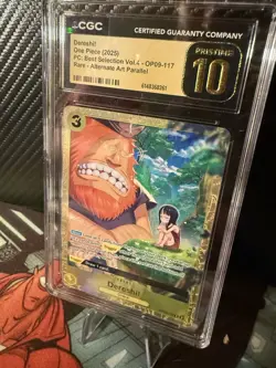 Dereshi OP09-117 Premium Best Selection Vol 4 One Piece ENGLISH CGC Pristine 10 - Image 2