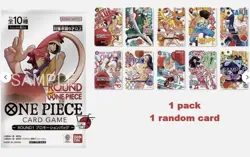 [Pre-Order] One Piece x Round1 Promo Pack 1 Pack Sealed Japanese - Image 1