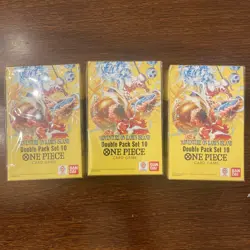 One Piece - Adventure on Kami’s Island English - Lot of 3 Double Pack Set 10 - Image 1