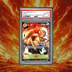 2024 ONE PIECE SIMPLIFIED CHINESE CHAMPIONSHIP 2024 SANJI PSA 10 VERY LOW POP - Image 1
