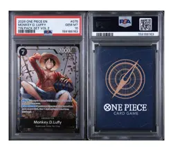 ENGLISH ONE PIECE PROMOS TIN PACK SET VOL.2 075 MONKEY D. LUFFY PSA 10 🔥📈 - Image 3
