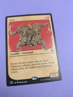 MTG: Magic The Gathering: Xorn (Showcase)- Rare- Near Mint - Image 1