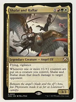 Shalai and Hallar Commander: March of the Machine Non-Foil Regular MTG NM - Image 1