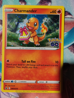 Pokemon TCG Charmander SWSH232 Holo Promo Card English 2022 60 HP Basic - Image 1