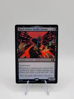 Black Widow, Deadly Hunter Commander: Marvel Super Heroes Foil - Image 1
