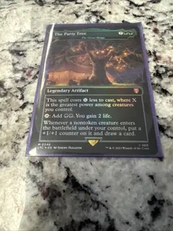 The Party Tree Great Henge X1 Mtg Lord Of The Rings Nm Foil Borderless - Image 1