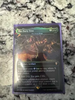 The Party Tree Great Henge X1 Mtg Lord Of The Rings Nm Foil Borderless - Image 2