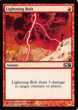 Lightning Bolt C Magic 2011 (M11) 149 NM - Image 1