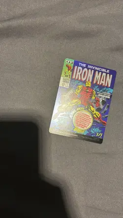 MAGIC THE GATHERING MTG IRON MAN COMIC COVER 0392 FOIL MYTHIC TONY STARK MARVEL - Image 3
