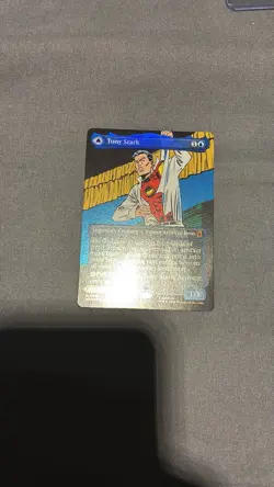 MAGIC THE GATHERING MTG IRON MAN COMIC COVER 0392 FOIL MYTHIC TONY STARK MARVEL - Image 5