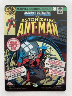 MTG The Astonishing Ant-Man BORDERLESS FOIL 0397 MSH - Image 1