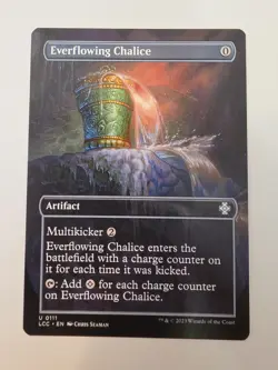 Everflowing Chalice - MTG - Borderless - The Lost Caverns of Ixalan - #111 - LP - Image 1