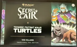 MTG Secret Lair VHS Villains Foil SEALED Magic The Gathering Retro Horror Style - Image 1