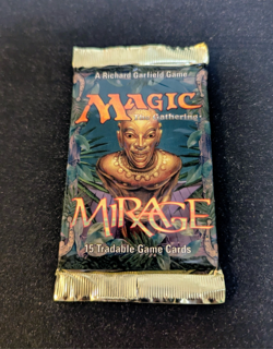 Magic The Gathering Mirage Factory Sealed Booster Pack - Image 1