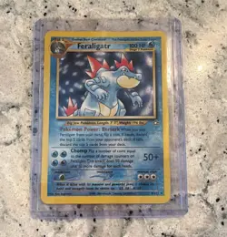 Feraligatr 4/111 Neo Genesis Holo Rare Holo English 2000 Unlimited - Image 1
