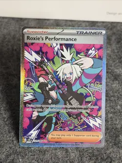 Roxie's Performance 121/086 Special Illustration Rare Chaos Rising Pokemon NM - Image 3