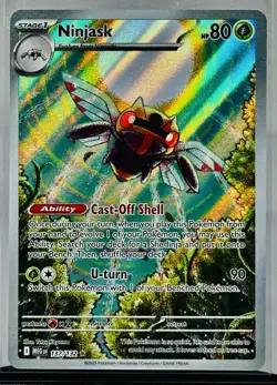 Pokemon Ninjask 137/132 IR Mega Evolution Full Art Holo MEG - Image 1