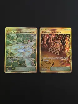 Pokemon TCG Aether Paradise & Shrine of Punishment Secret Rare Lot - 2 Eng - Image 1