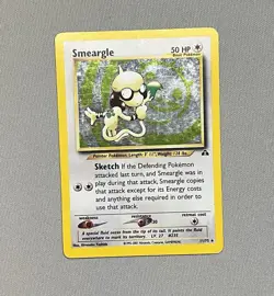 Pokemon TCG Smeargle 11/75 Neo Discovery Holo Rare Unlimited - Image 1