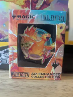 MTG Final Fantasy Chocobo Racing Pinfinity AR-Enhanced Promo Pin & Foil Poster - Image 2