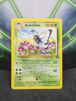 Pokemon Butterfree 33/64 Jungle Uncommon NM - Image 1