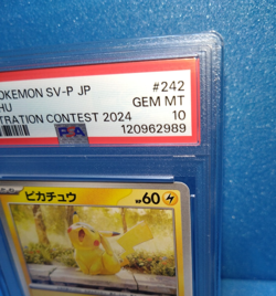 Pokemon Pikachu Illustration Contest 2024 PSA 10 242/SV-P 197/SV-P 120/SV-P Set - Image 4